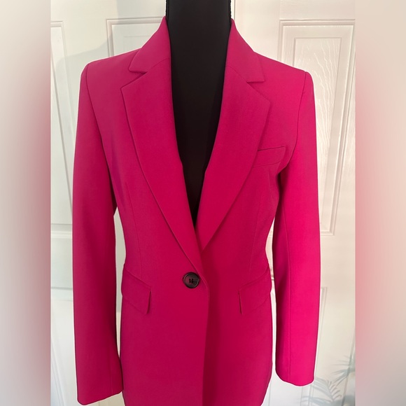BAR III Pink Blazer Tailored Fit Notched Lapels - Picture 1 of 9